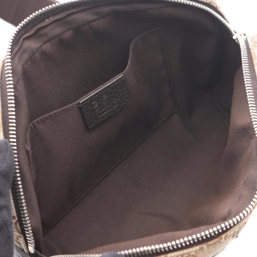 GUCCI Authentic Brown Canvas Fanny Pack - Picture 3 of 9